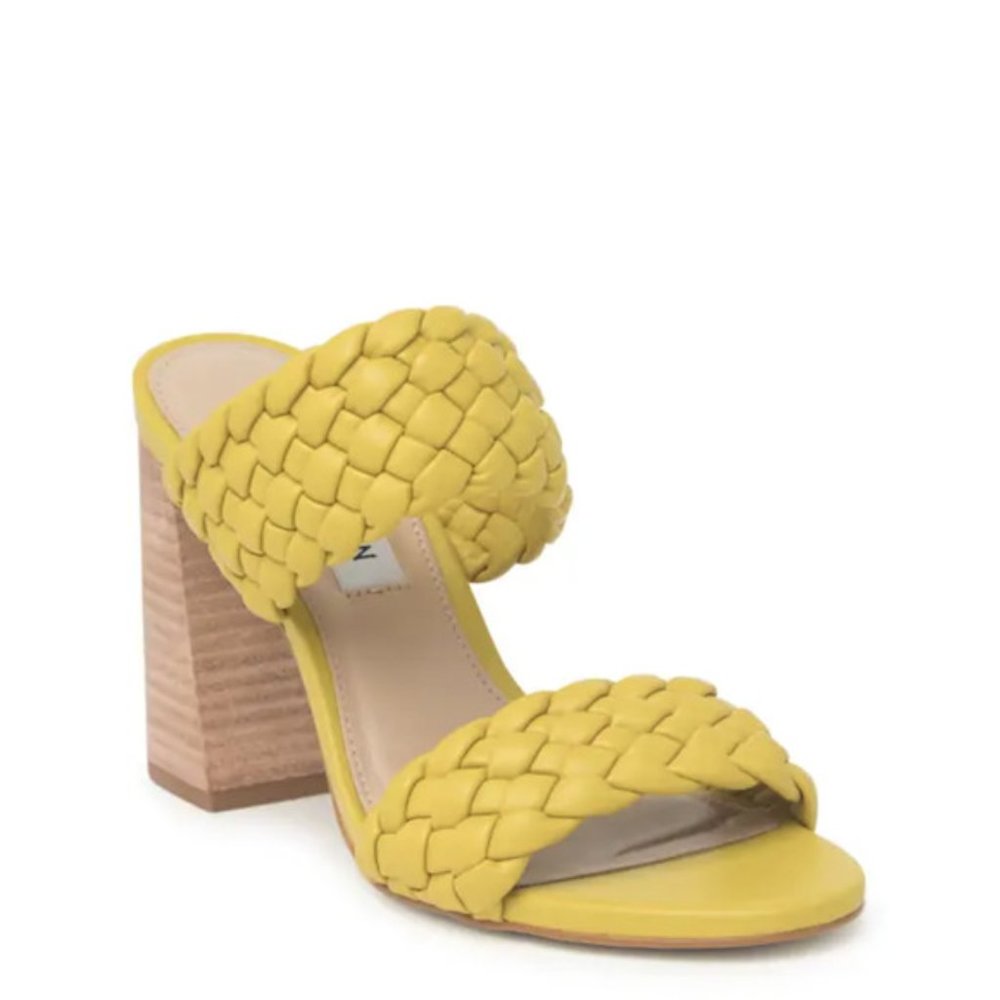 Steve Madden Tielo Heeled Sandal in Citrus Sz 8.5